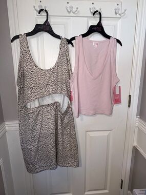 Millie Bobby Brown Cut-Out Mini Dress - Black & White Pattern